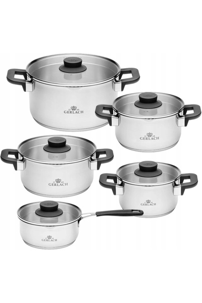 Gerlach Set de vase de gătit Pure (10 piese)