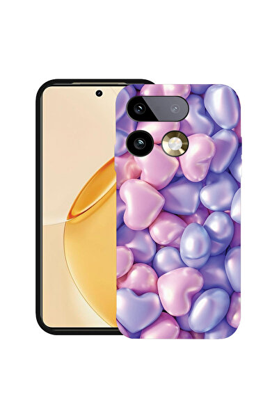 bestcase ®   Θήκη TPU Υπέρλεπτη Husa για Realme 16 Pro Plus, Χρωματιστές Καρδ...