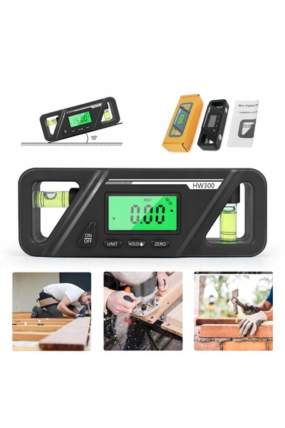 NO BRAND 0-360 ° Nivelă electronică magnetică digitală LCD