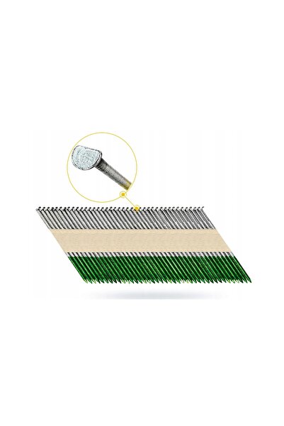 HiKOKI - Hitachi HIKOKI Cuie inelare 3.1x90mm 2500 bucăți Tip D Unghi 34 °   ...