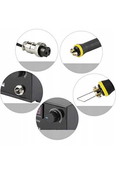 NO BRAND Stație de lipit de precizie 100W cu afișaj LED pentru temperatură COB
