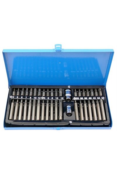 NO BRAND Set de biți hexagonali, spline, Torx, 40 de bucăți.