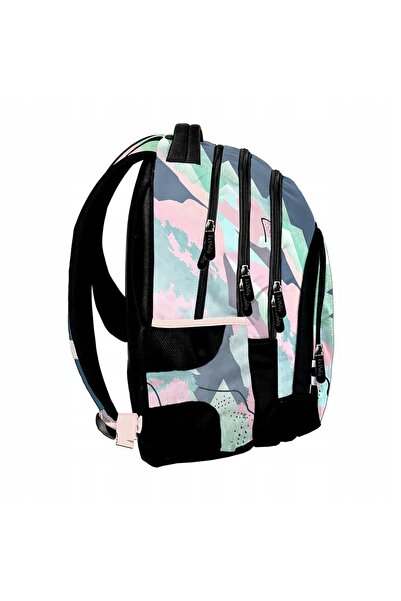 NO BRAND Rucsac școlar cu multiple compartimente Lilo și Stitch Paso Multicol...