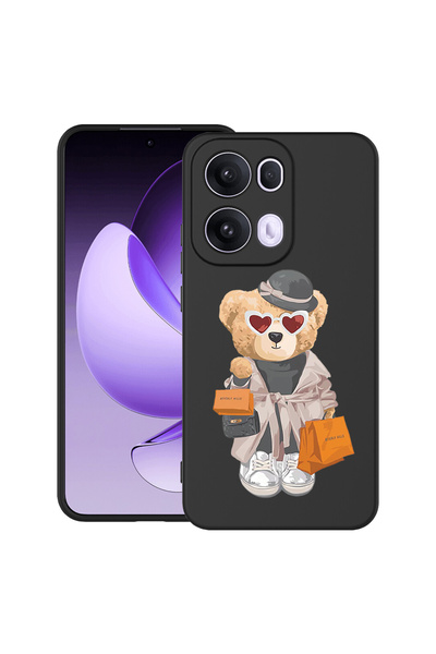 bestcase ®   Θήκη TPU Υπέρλεπτη Husa για OPPO A6 / A6x / A6s, Αρκουδάκι Ψώνια...