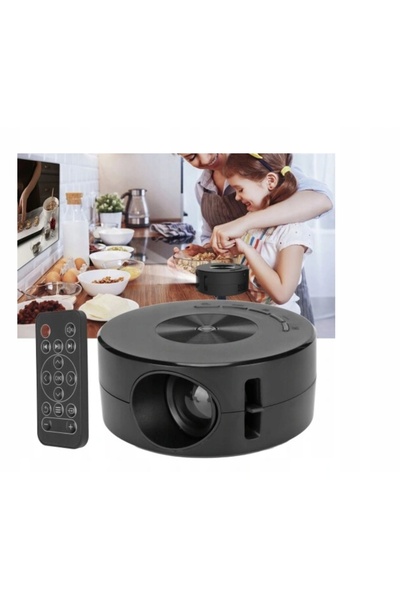 NO BRAND Mini Proiector Yt200 Home Cinema, Aparat de Proiecție Portabil