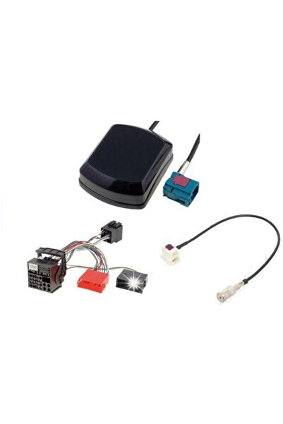 NO BRAND Conector ISO + Adaptor antenă + Antenă GPS pentru montare - Audi RNS...
