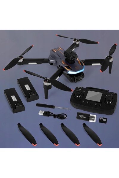 NO BRAND Dronă cu cameră 4K, rază de acțiune 4 km, timp de zbor 62 minute, fu...