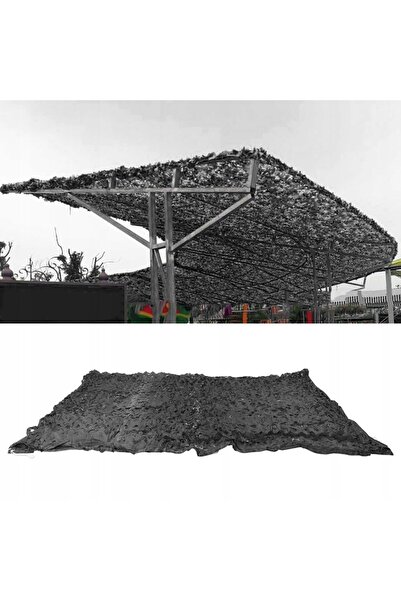 NO BRAND Plasă de camuflaj militară 2x4m, decorativă pentru grădină, cu prote...