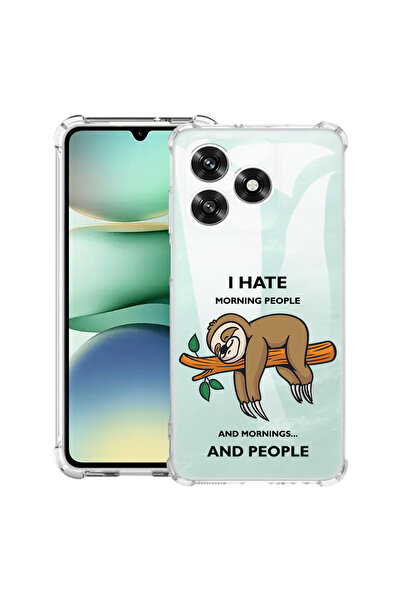 bestcase ®   Husă Antișoc pentru Honor 600 Lite, I Hate Morning, 3145732 AS 1613