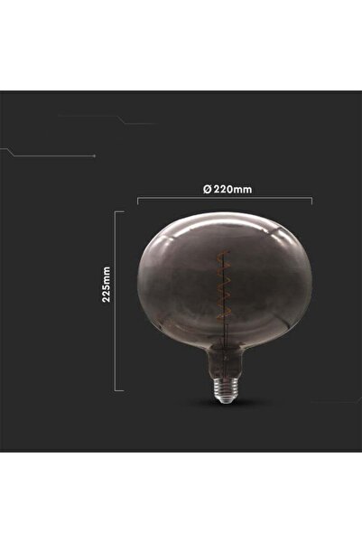 NO BRAND V-Tac 4W E27 Filament 22.5cm Bec LED Oval Vt-2265