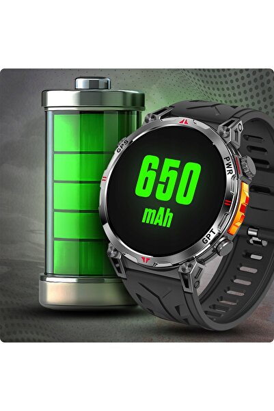 NO BRAND Ceas inteligent JG smart Smartwatch JGR-93 GPS ceas negru