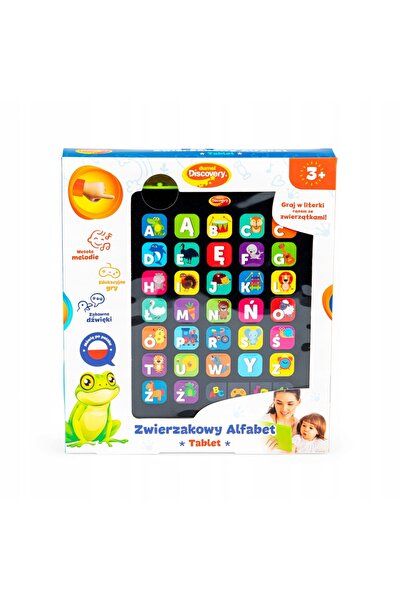 NO BRAND Dumel Discovery Tabletă Alfabetul Animalelor