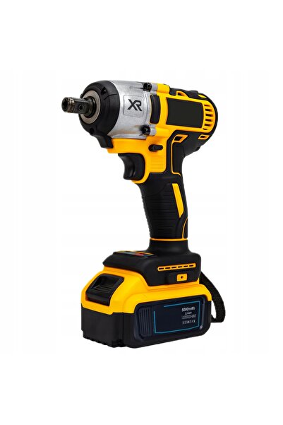 NO BRAND Cheie de impact 36V 1/2 550Nm 2x5Ah Fără perii Mașină de găurit 2 în 1