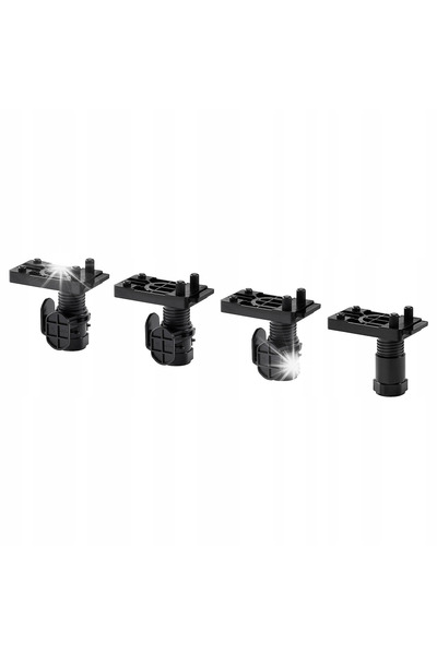 NO BRAND Picioare reglabile pentru dulap de bucătărie Metod 5-6,5 cm 8 bucăți...
