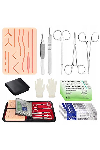NO BRAND Piele artificială pentru antrenamentul de sutură în chirurgie și pra...