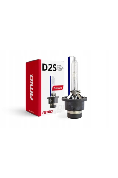 NO BRAND 2X Bec Xenon Bec Xenon Amio D2S 35W 8000K Premium /01977/