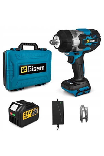 NO BRAND Cheie de impact fără perii de 2600NM 1/2 " - Unealtă pentru roți/anv...