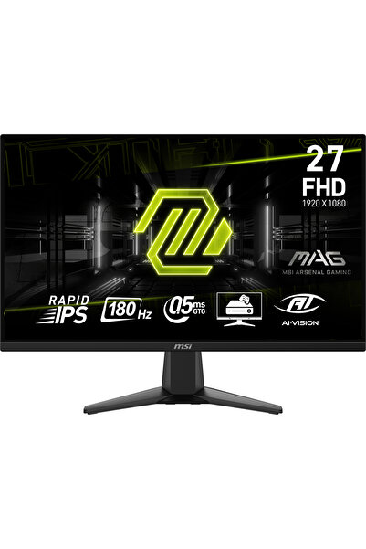 MSİLETİSİM Monitor Msi Mag 275F 27 " Rapid IPS 180Hz FHD 2x HDMI DP Gaming