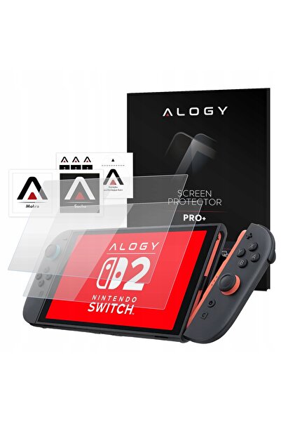 NO BRAND Husă de protecție 360 pentru Nintendo Switch 2 2025 + 2x Sticlă secu...