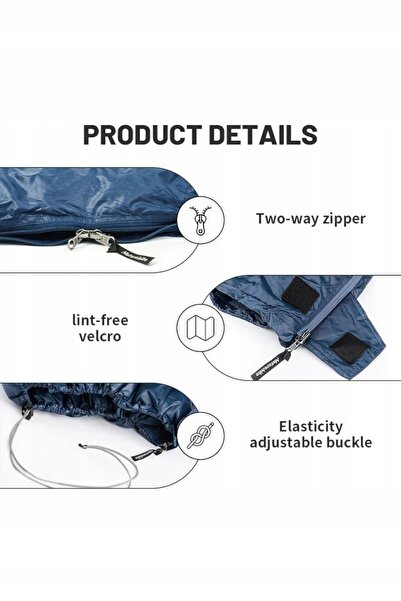 NO BRAND NATUREHIKE Sac de dormit pentru camping în aer liber CWM295 Tip plic...