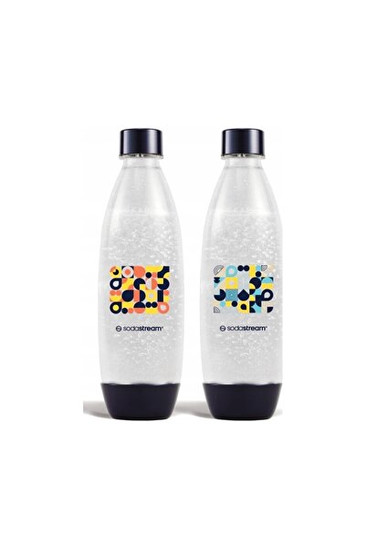 sodastream Set de sticle Fuse Bubble Mosaic 2 bucăți x 1L pentru saturatorul