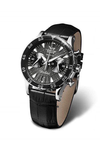 NO BRAND Ceas de damă Vostok Europe Vk64-515A523 Negru