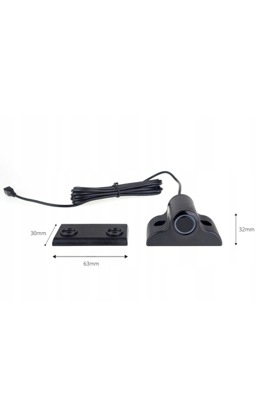 NO BRAND Hd-301-ir kit senzori de parcare cu cameră cu 4 senzori, negru, pent...