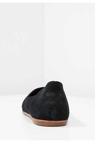 NO BRAND Jutti Baleriny Negru Perforat Clasic Slip-On Piele Întoarsă Toms 35.5