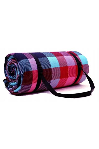 NO BRAND Pătură de camping și picnic mare 200x200 cm impermeabilă XXL