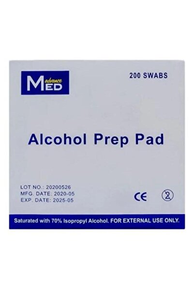 ADVANCE MED ALCOHOL PREPARATION PAD 200 SWABS