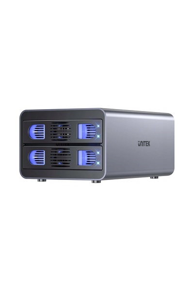 Unitek Carcasă RAID Sata X2 pentru discuri de 2.5 "/3.5" - 4 Moduri 40TB 5Gb/...