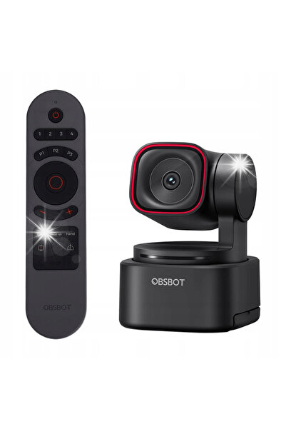 Obsbot Tiny 3 Lite Webcam 4K 48MP AF MF 120fps USB Telecomandă Inteligentă Set