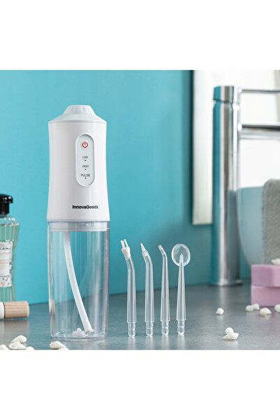InnovaGoods Denter Irigator Oral Portabil Fără Fir - Reglare