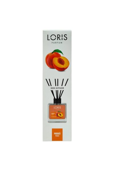 Loris Освежител за въздух за стая с дифузер, Лорис, 100 мл Праскова