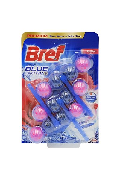 Bref Odorizant WC, Bref, Bile Color Aktiv 3 X 50 g Floral
