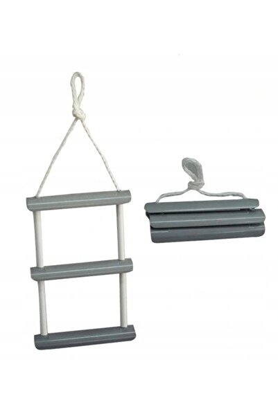 NO BRAND Scară cu 3 trepte 87cm - pentru Iaht / Ponton - Eval Marine