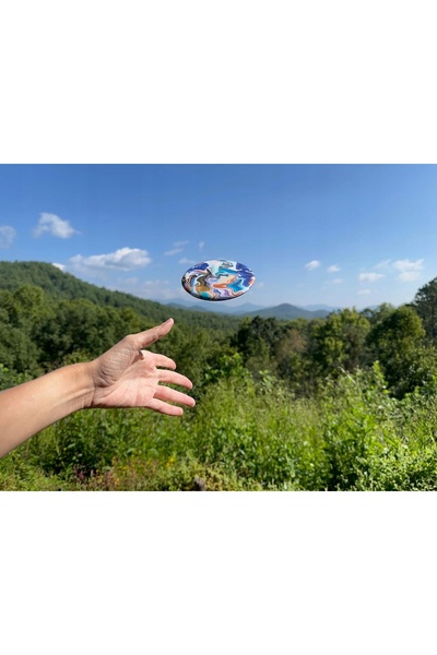 NO BRAND Frisbee-uri din silicon, pliabile, de buzunar, 40m, ușoare