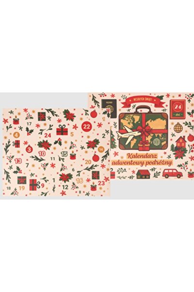 NO BRAND Calendar de Advent Eloy 2025 24 Accesorii Călătorii Vacanțe Cadou de...