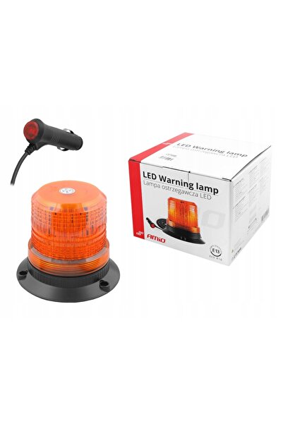 AMIO LAMPĂ DE AVERTIZARE KOGUT 80 LED MAGNET R10 12-24V W14M AMIO-01503