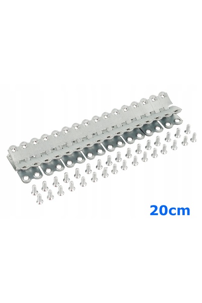 NO BRAND Conector Spinka pentru benzi transportoare, presă de rulare MS25 20cm