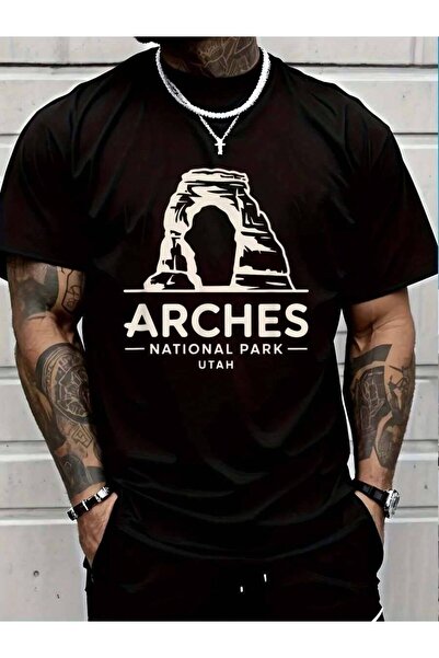 799 100% Cotton Arches National Park Utah Retro Nature T-Shirt Men's Women's ...