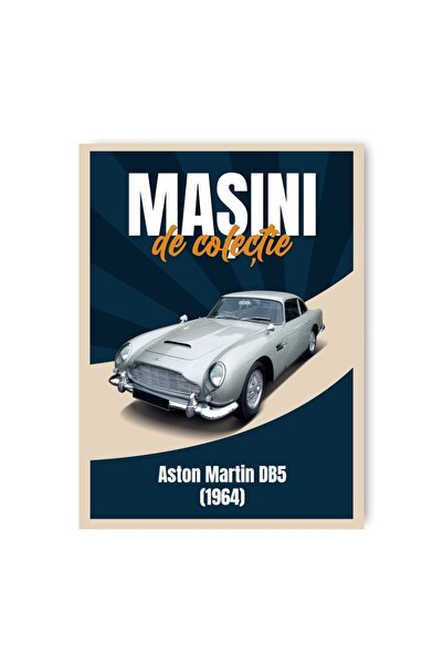WELLY Sigilat- Aston Martin 1964 DB5- Nr. 111- Mașini de Colecție 2023- Scara...