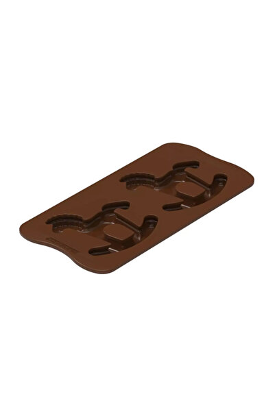 silikomart Silicone Mold for Chocolate and Pralines Calut, Choco Playhorse, S...