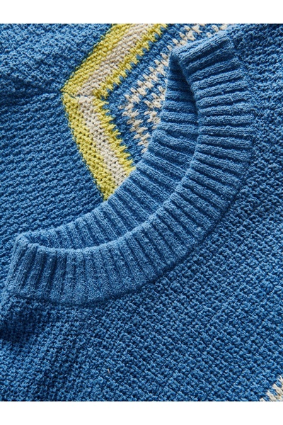 NO BRAND Pulover tricotat cu mânecă scurtă, cu dungi multicolore, mărimea M, ...