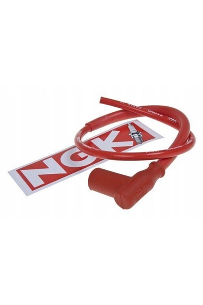 NO BRAND Cablu de aprindere Ngk, unghiular, din cauciuc, 50cm (Nr. 8054), imp...