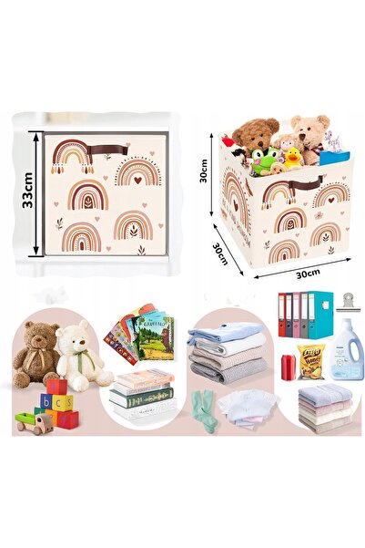 NO BRAND Cutii/Containere pentru jucării, pliabile în 3, pentru haine, coș or...