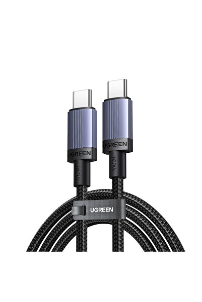 Ugreen USB-C към USB-C кабел 100W 5A 2м Черен