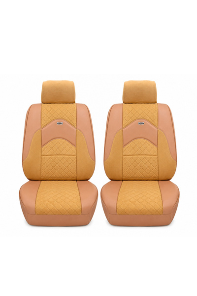 AGC Combo 2PCS Universal Premium Leather Car Seat Cover Breathable Waterproof...
