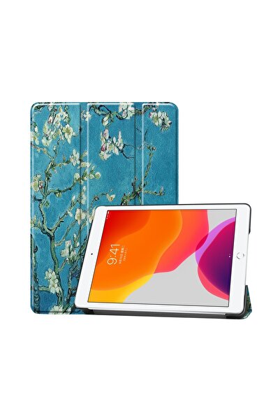 REDz Accessories Калъф SpringFlower за iPad 10.2 " 7/8/9, 2019/2020/2021, с ф...