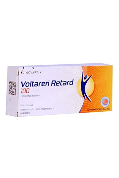 voltaren for Relieving Pain and Inflammation, Ret 100Mg, 10S Tablets